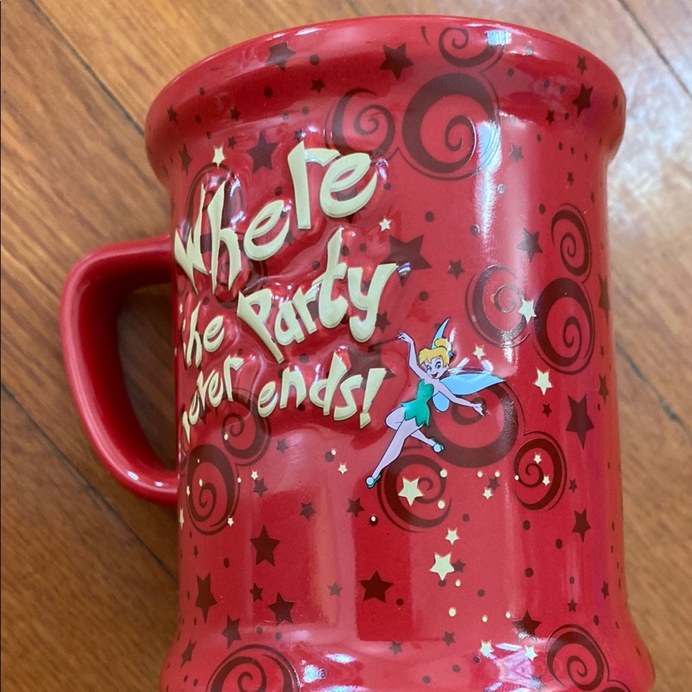 Disney Red Mug with Mickey and Friends 2000 Design - Picture 2 of 4